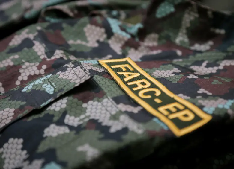 Rueda de prensa en las instalaciones de la policía general sobre la incautación de arsenal dirigido a grupos armados ilegales en el sur del país. (Colprensa-Mariano Vimos)