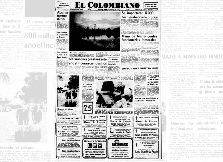 Un día como hoy 4 de enero