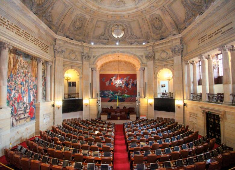 El 16 de marzo, el Congreso volvió a legislar. El Gobierno radicó un paquete de proyectos, pero aún no ha presentado la anunciada reforma tributaria. FOTO Colprensa