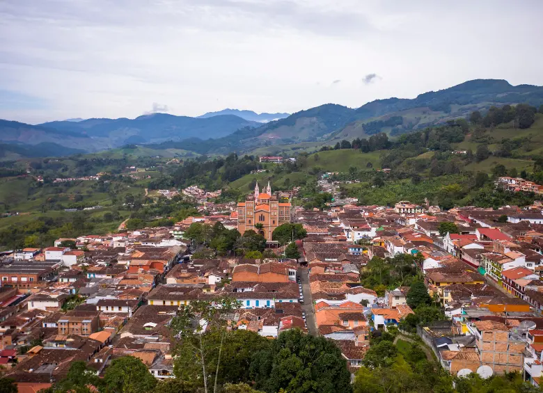 El otrora tranquilo municipio del Suroeste padece este año una ola de violencia. FOTO: EL COLOMBIANO