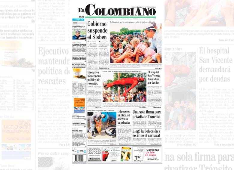 Un día como hoy 2 de septiembre