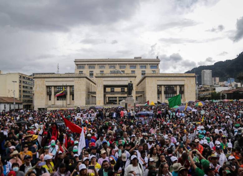 Las movilizaciones están programadas en varias ciudades del país, entre esas, Medellín, Bogotá, Cali y Bucaramanga. Foto: Colprensa (imagen de referencia). 