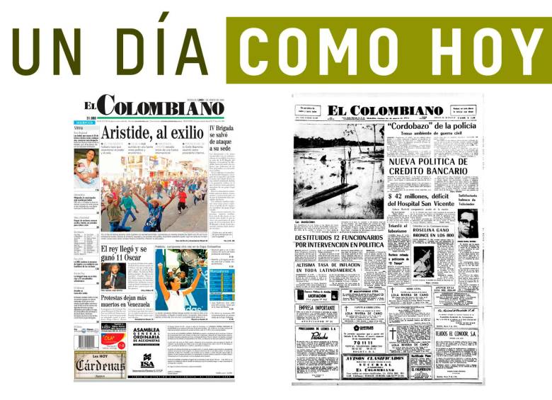 Un día como hoy 1 de marzo