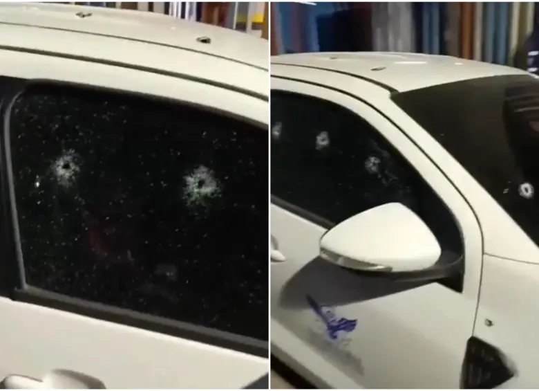 Durante la tarde de este lunes 7 de julio, Michael Mulford fue atacado por sicarios armados luego de salir de su oficina en el puerto de Barranquilla. FOTO: CORTESÍA Y CAPTURA VIDEO REDES SOCIALES