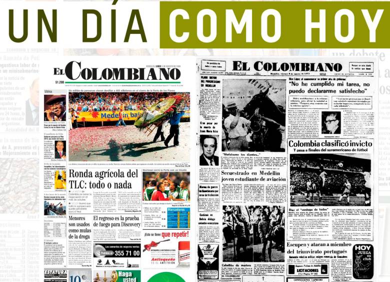 Un día como hoy 8 de agosto