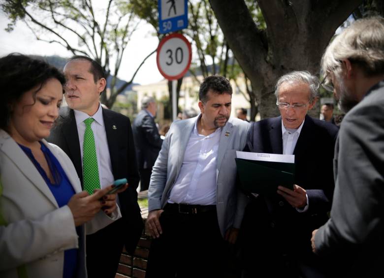 Imagen de referencia del partido Alianza Verde, quien se mostró en contra de la Reforma Tributaria. FOTO: COLPRENSA
