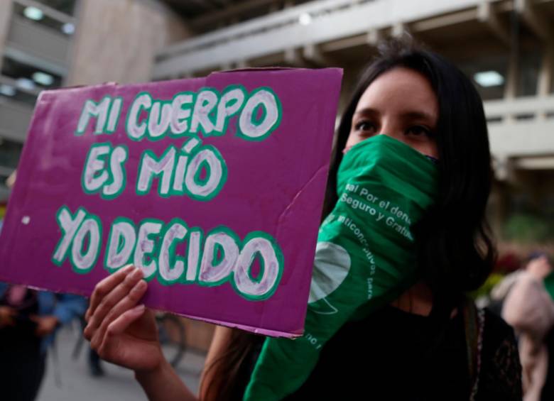 De los casos de aborto registrados en el país, entre el 96 % y 98 % se han realizado por la causal de salud. FOTO Colprensa