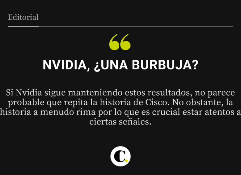 Nvidia, ¿una burbuja?