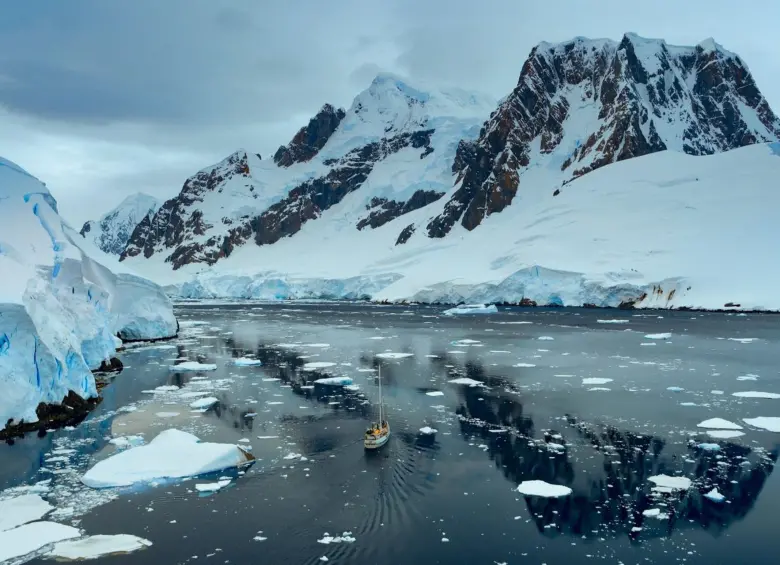 El sismo fue ubicado en el mar entre Suramérica y la Antártida. FOTO: Cortesía National Geographic