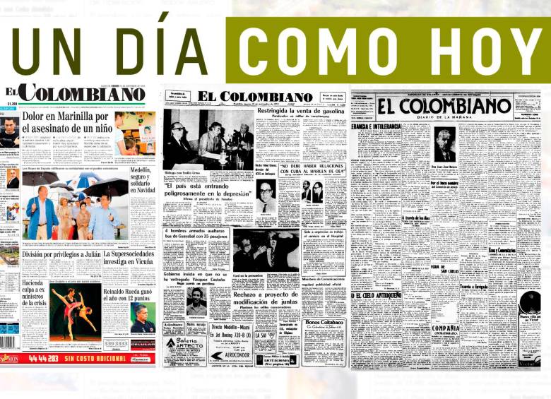 Un día como hoy 19 de noviembre