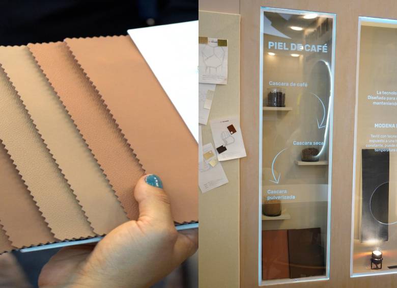 Piel de Café transforma la cáscara del café colombiano en un textil biobasado para diferentes industrias, demostrando cómo la economía circular puede generar innovación, empleo e impacto ambiental positivo. FOTO: CORTESÍA