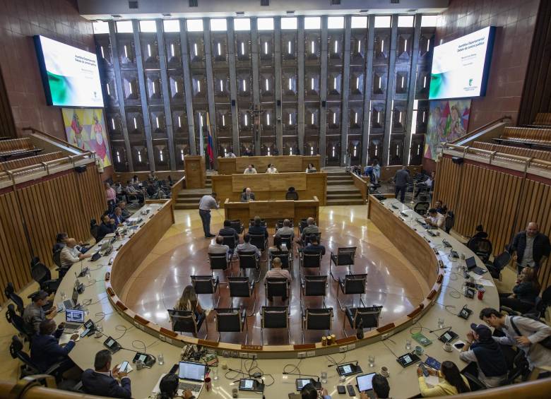 La Asamblea departamental de Antioquia aprobó proyecto para crear nuevas provincias administrativas en el departamento de Antioquia. Foto: Esneyder Gutiérrez