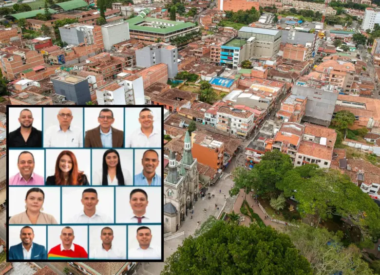 La Procuraduría busca determinar si la conducta de los 15 concejales de La Estrella da pie para sanciones disciplinarias. Foto: EL COLOMBIANO y redes sociales