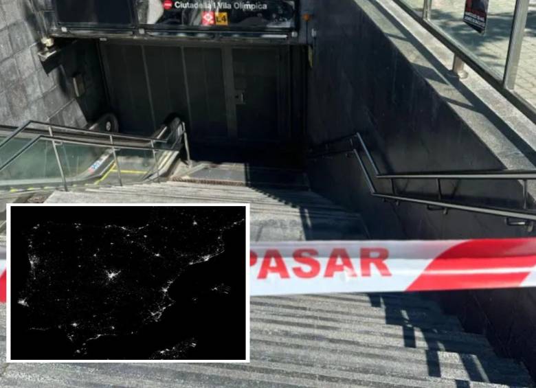 Gracias a los satélites de la Nasa, se pudo captar imágenes del apagón ocurrido en España y Portugal, un aporte valioso a la comunidad científica. Fotos: Redes sociales y ESA