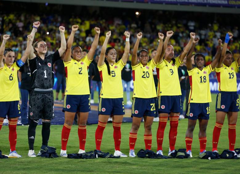 Colombia es una de las favoritas a llevarse el título de la Copa América que se disputa en el país. FOTO: EFE.