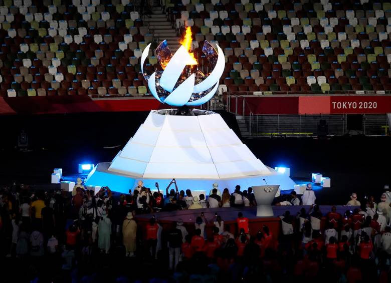 Japón despidió este domingo los Juegos Olímpicos 202 y Francia se alista para las justas de 2024. FOTO Efe