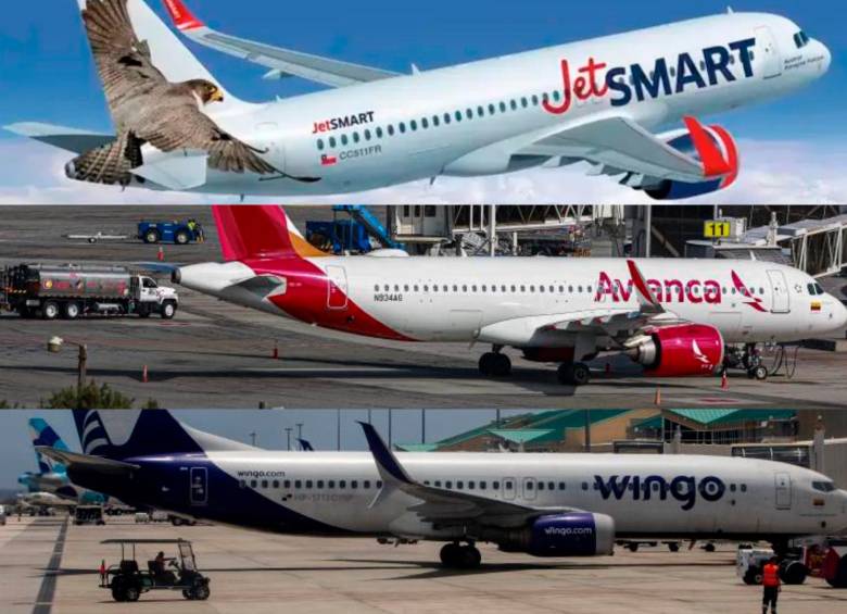 La operación aérea en Colombia volvió al 100% después de que las tres aerolíneas actualizaran el software de los A320. FOTOS: EL COLOMBIANO Y CORTESÍA