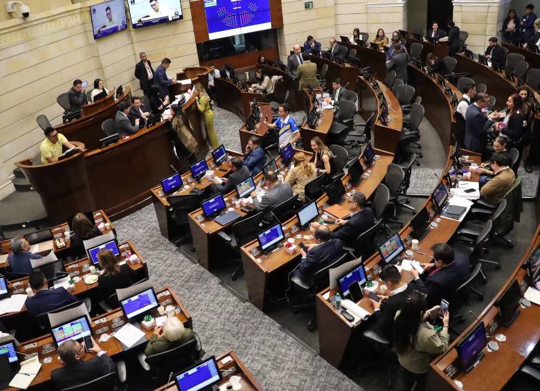 Durante la semana de receso no sesionará la Cámara de Representantes y, posiblemente, tampoco lo hará el Senado. FOTO Colprensa