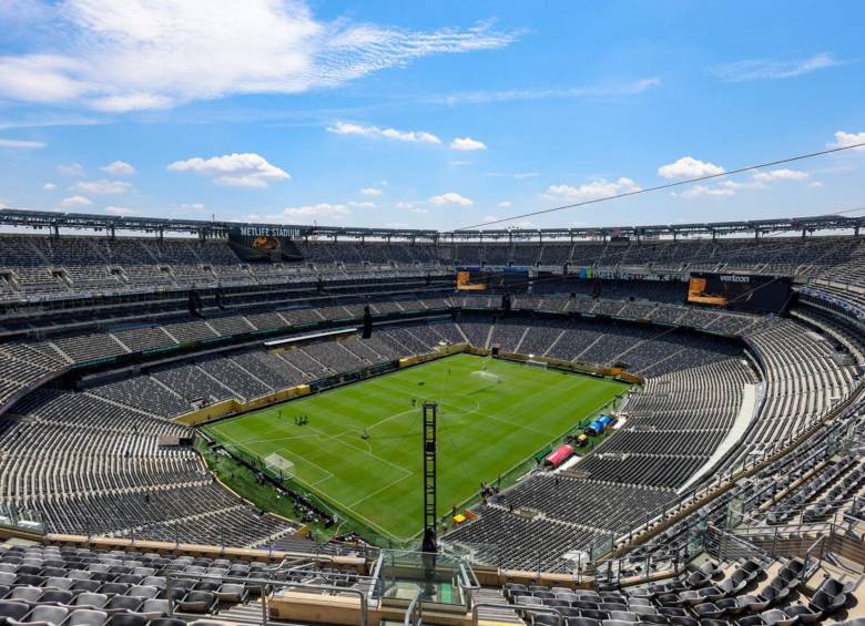 El estadio MetLife de Estados Unidos, donde se jugará la final del Mundial. FOTO: Getty
