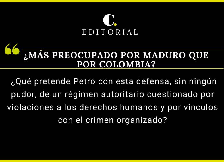 ¿Más preocupado por Maduro que por Colombia?