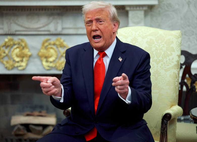 Donald Trump sostuvo que ordeno varios ataques contra el grupo terrorista Isis, en Nigeria. FOTO: GETTY. 