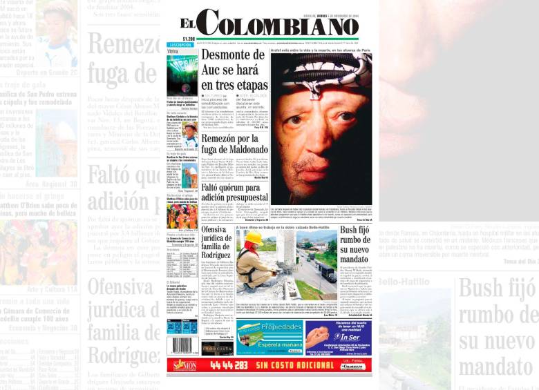 Un día como hoy 5 de noviembre