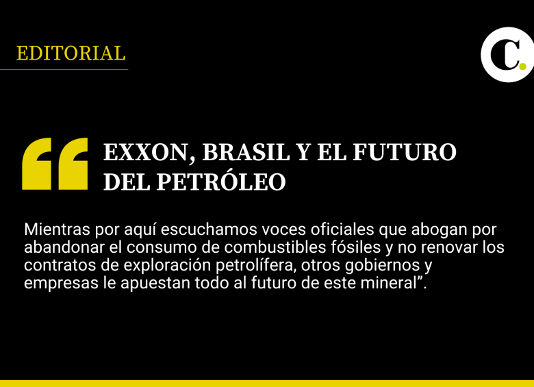 Exxon, Brasil y el futuro del petróleo