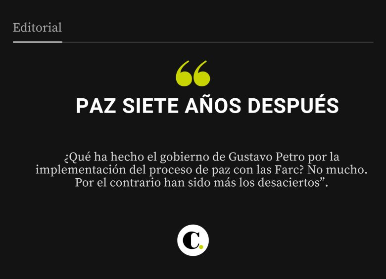 Paz siete años después 