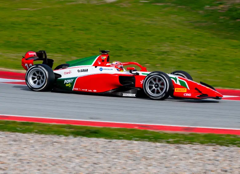 Sebastián Montoya tuvo buenas sensaciones en su debut de temporada en Australia. FOTO Cortesía Prema Racing