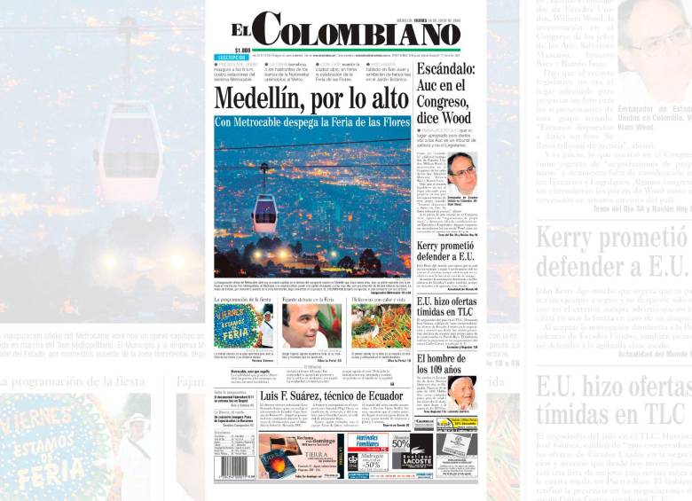 Un día como hoy 30 de julio