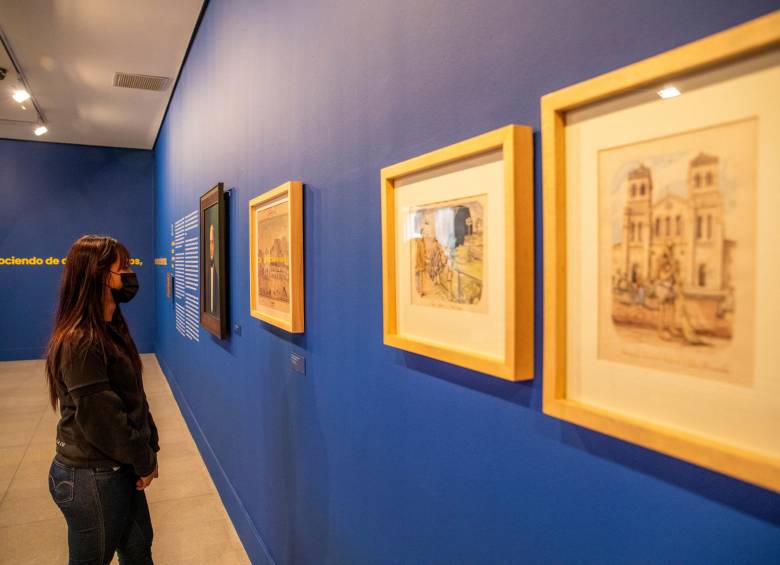 La exposición recorre cuatro facetas de Uribe Ángel: intelectual, coleccionista, geógrafo y médico, en diálogo con la historia de su momento, el presente de la región y la pregunta por el futuro. FOTOS CARLOS VELÁSQUEZ 