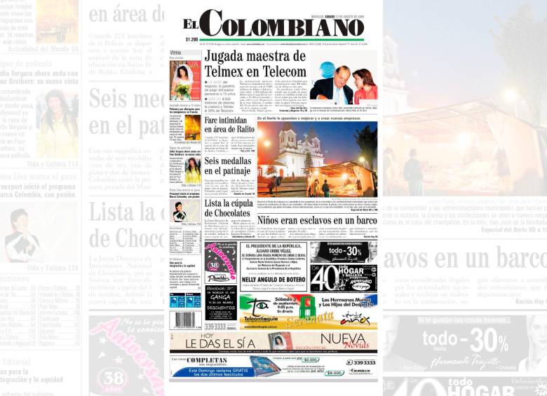 Un día como hoy 27 de agosto