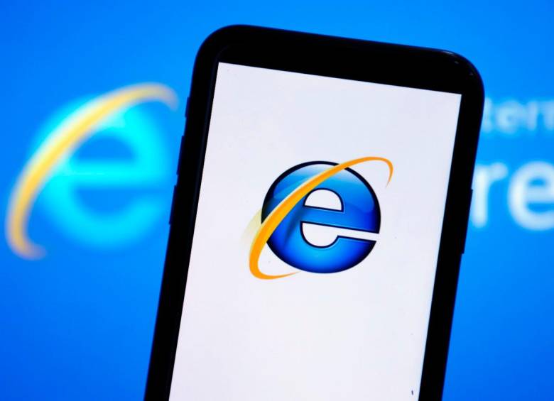 Internet Explorer​, el navegador web desarrollado por Microsoft en 1995. FOTO Getty