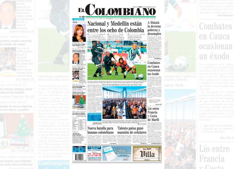 Un día como hoy 8 de noviembre
