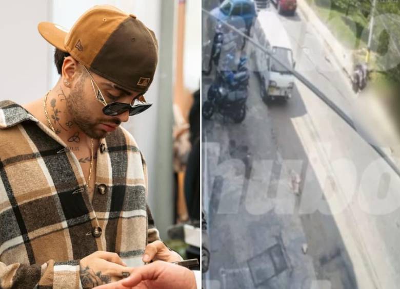 Aaccidente en el que murió Zalek. Foto: cortesía Q’Hubo