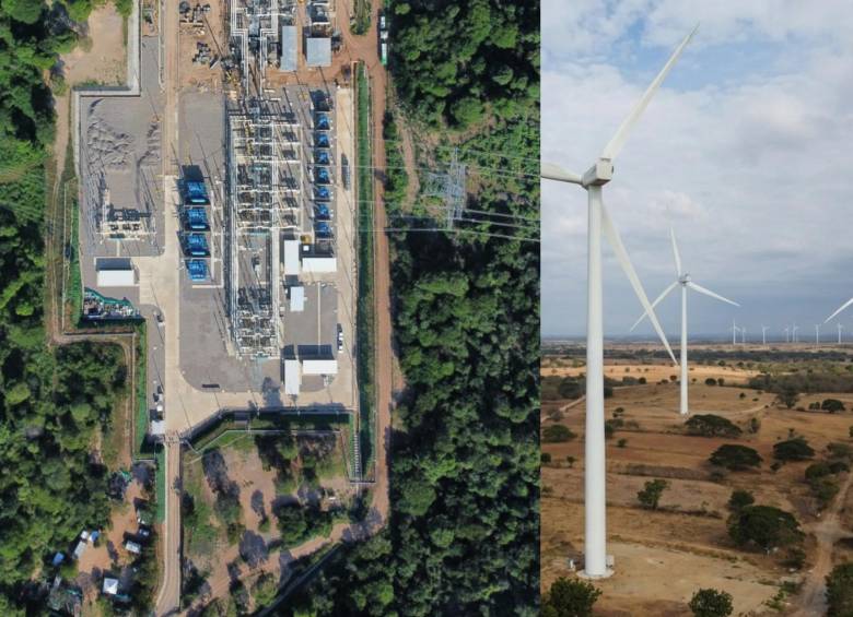 Con capacidad de 1.200 MW, la subestación Cuestecitas se consolidará como un nodo clave para conectar los parques eólicos de La Guajira al Sistema Interconectado Nacional. Foto: Cortesía Enlaza y Colprensa