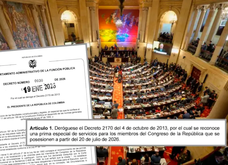 A partir del 20 de julio la remuneración de los congresistas quedará conformada solo por dos componentes: su sueldo básico y gastos de representación. FOTO: PRESIDENCIA-REFERENCIA