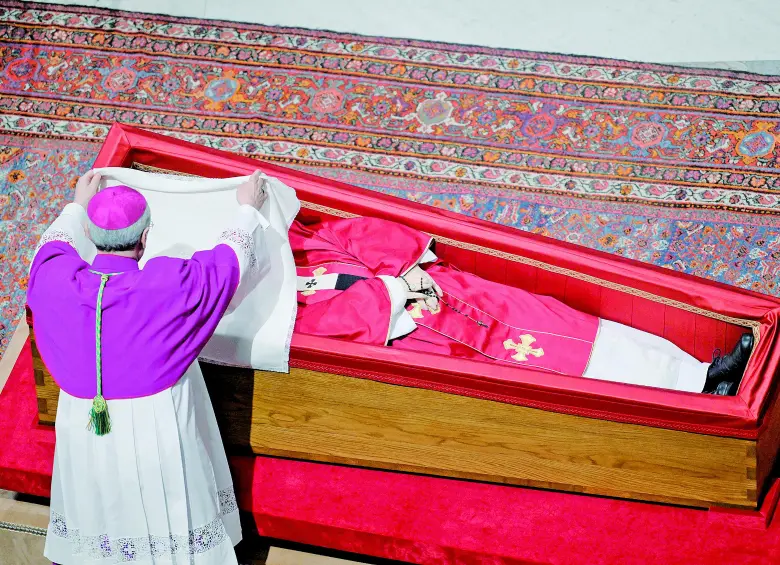El papa Francisco fue enterrado el sábado pasado luego de su funeral realizado en la plaza de San Pedro en el Vaticano. Foto: AFP