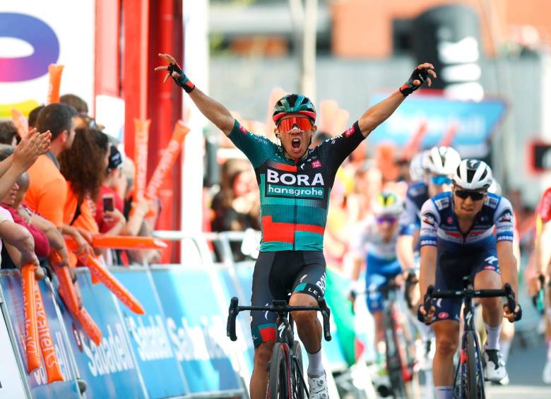 Sergio Higuita, ganador de la quinta etapa de la Vuelta al País Vasco FOTO GETTY