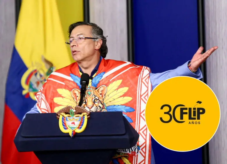 La Fundación para la Libertad de Prensa (FLIP) presentó un balance sobre las agresiones a los periodistas presentadas durante la administración de Gustavo Petro. Fotos: Colprensa y FLIP