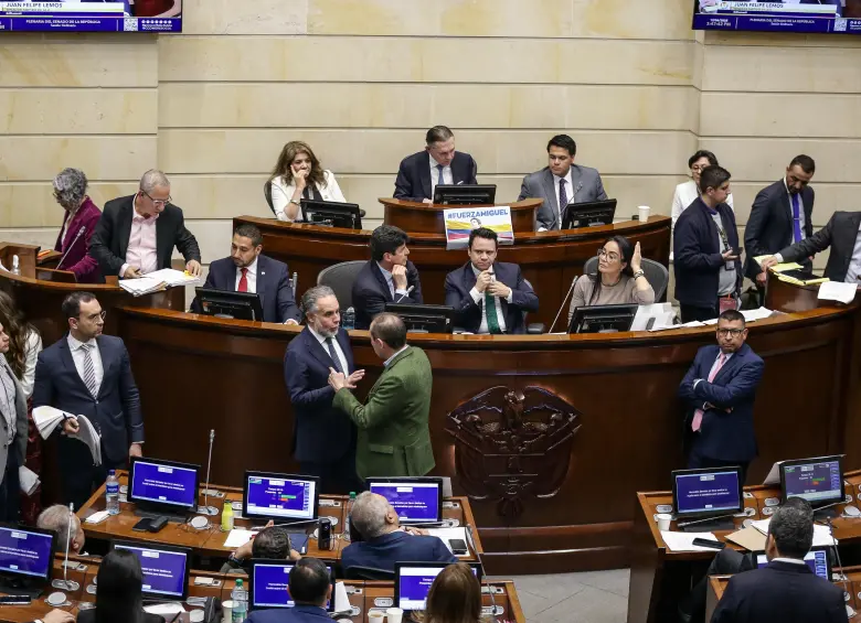 Para la nueva sesión de este sábado, el Centro Democrático ya anunció que tampoco participará. Foto: Colprensa