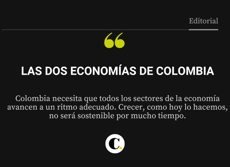 Las dos economías de Colombia