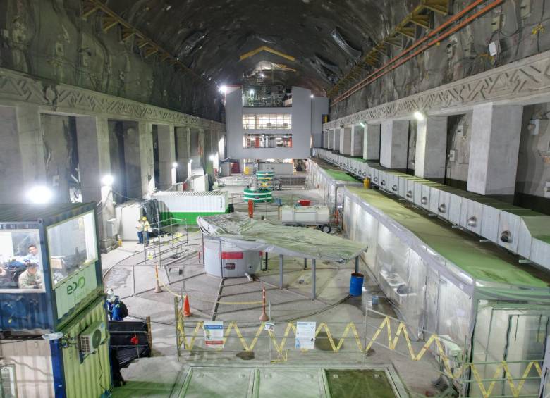 La central hidroeléctrica Ituango (Hidroituango) está siendo construida por EPM. FOTO: Cortesía EPM