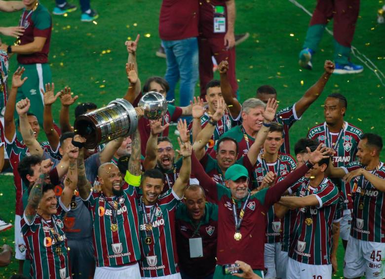Fluminense de Brasil fue el campeón de la Copa Conmebol Libertadores 2023 tras ganarle a Boca Juniors en la final. FOTO: TWITTER @Libertadores