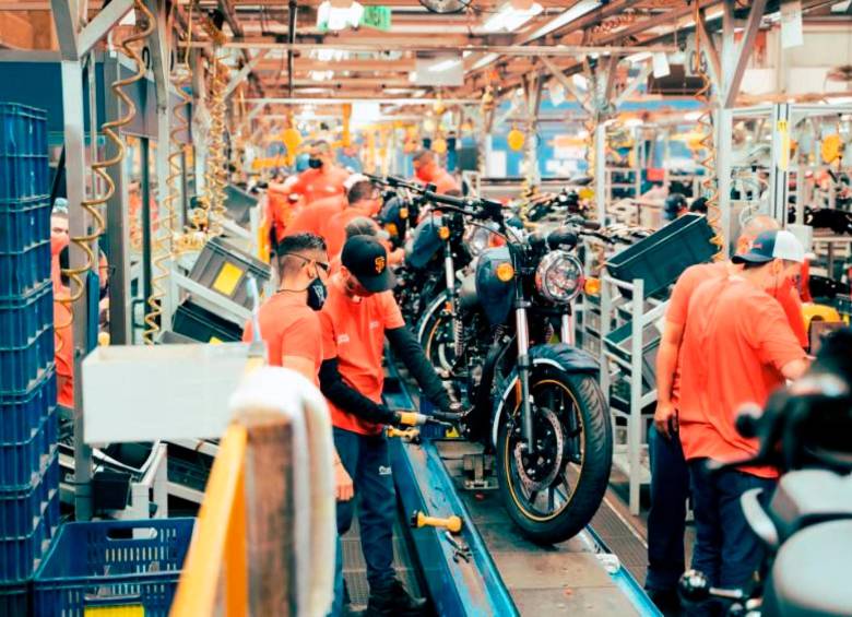 En septiembre se vendieron 11.000 motos menos a las registradas en el Runt en el mes de agosto. FOTO Cortesía. 