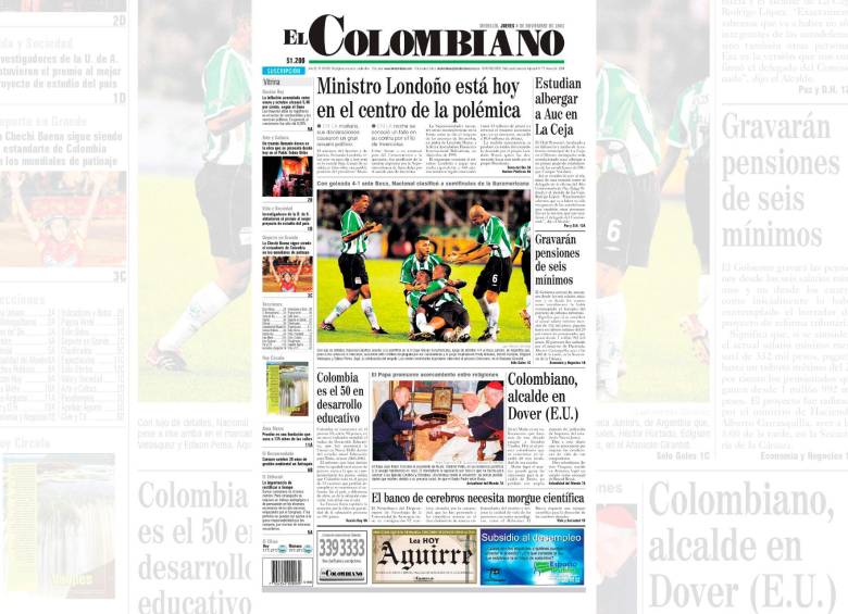 Un día como hoy 6 de noviembre