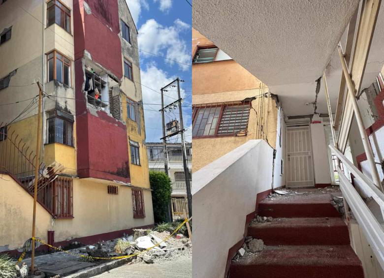 Así quedaron algunas viviendas en el Quindío tras el terremoto del pasado 10 de agoto. Foto: cortesía