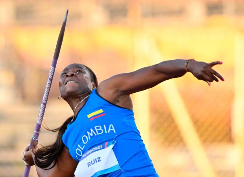 Flor Denis Ruiz viene de ser quinta en la Liga de Diamante. FOTO GETTY