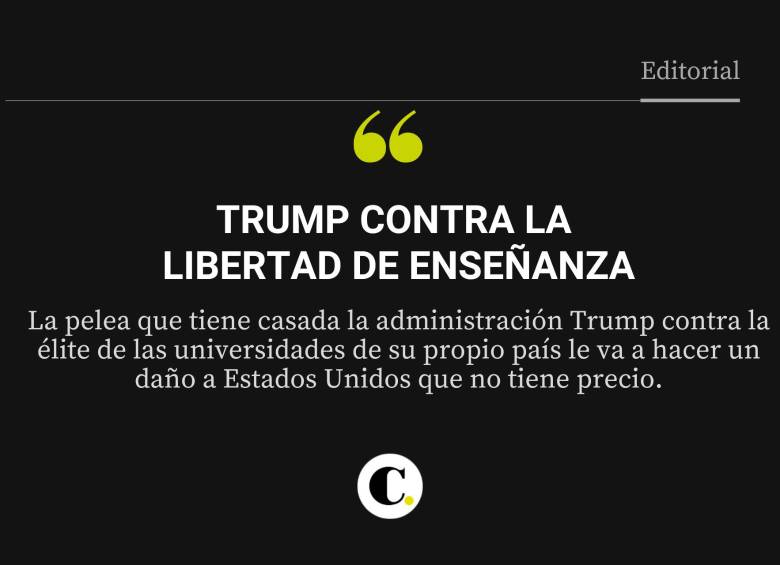 Trump contra la libertad de enseñanza