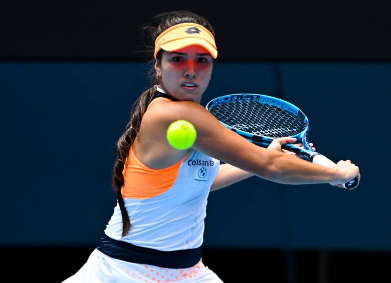 Camila Osorio vuelve a las canchas tras dos semanas de ausencia por problemas físicos. FOTO EFE